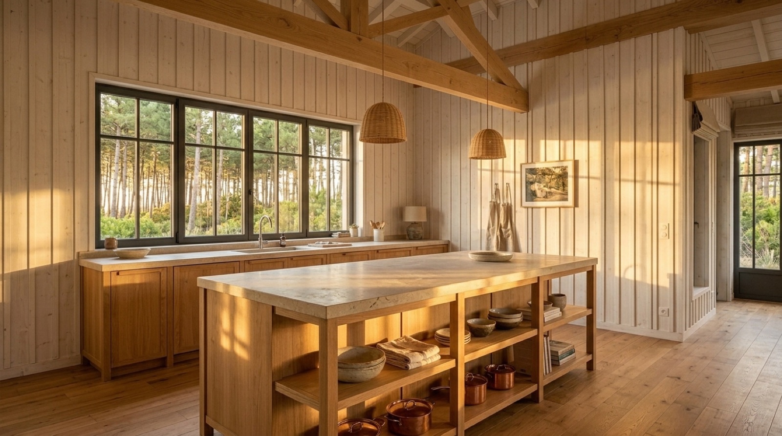 Villa de démonstration, la cuisine